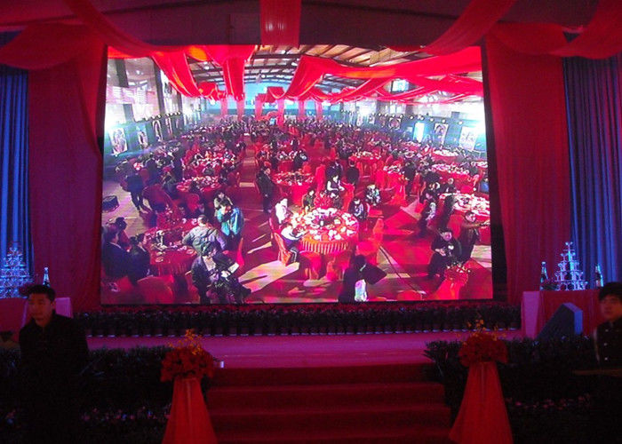 Indoor LED Rental Screen P2 Full Color HD LED Video Wall For Stage Background