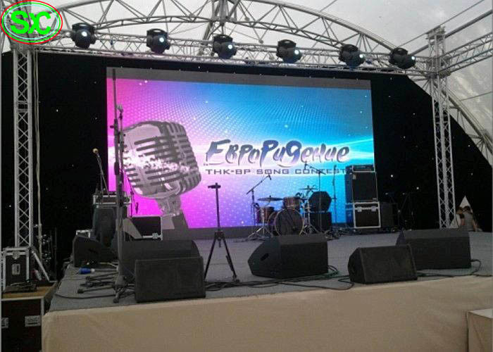 High Brightness P8 Outdoor Rental Led Display Rgb Video Event Decoration