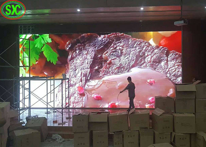 Indoor 3.91mm Pixel Pitch LED Display with 3840Hz Refresh Rate and 50000 Hours Lifespan for Stage Background Video Wall