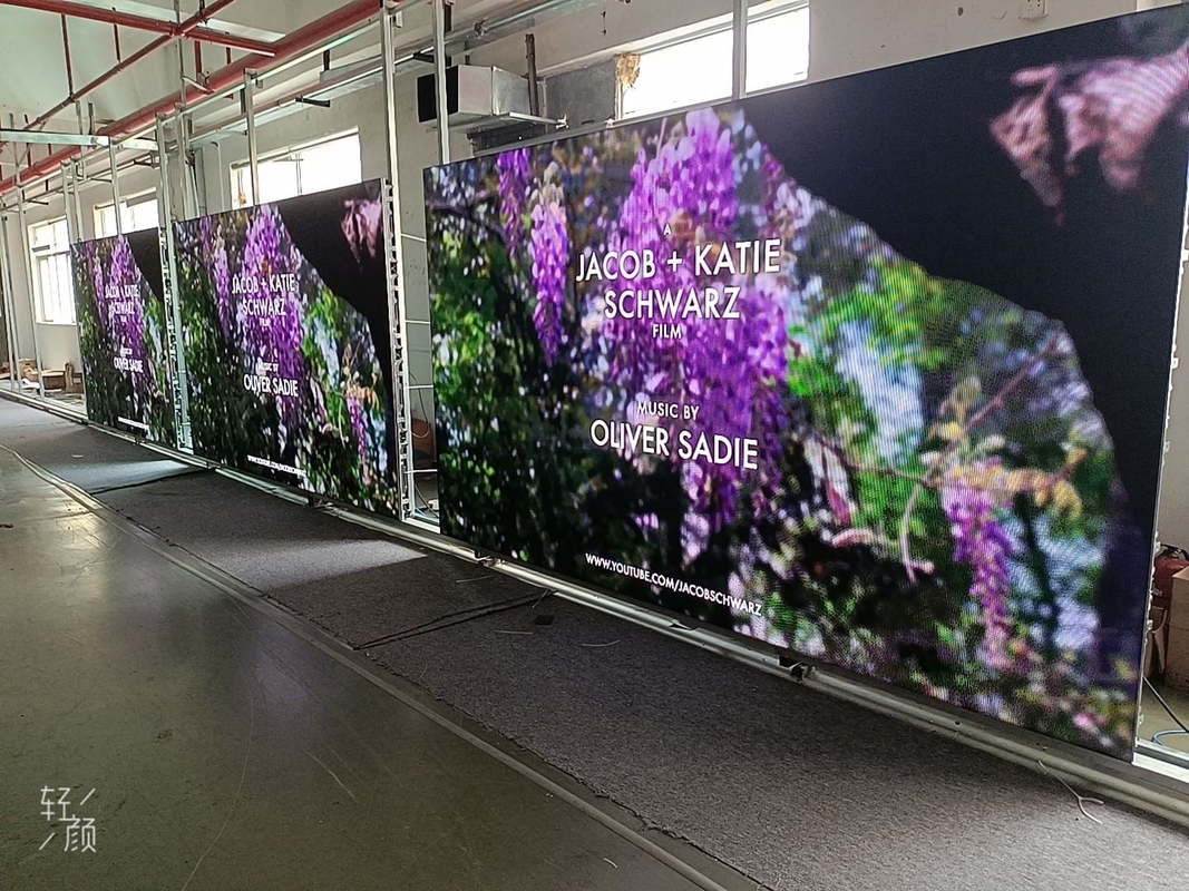 Small Pixel P2.5 HD Indoor LED Display Advertising Waterproof Ordinary Steel