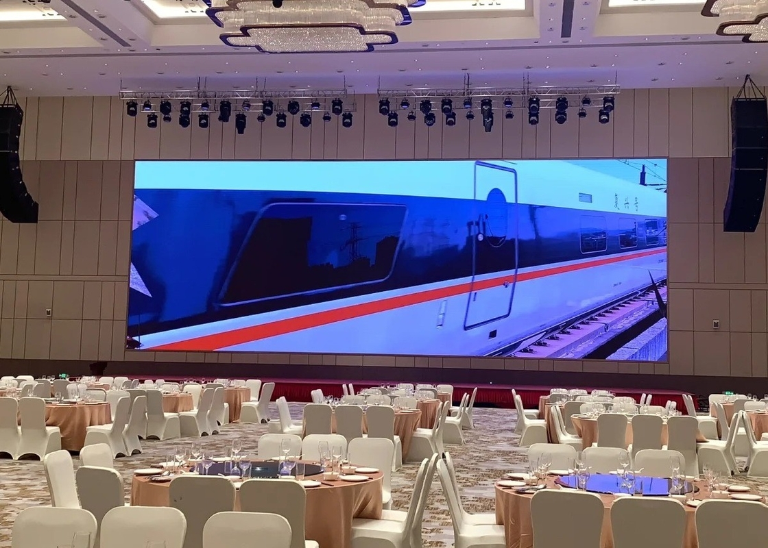 SMD Outdoor P5.95 LED Screen Billboard 1/7 Scanning High Resolution Aluminum Case