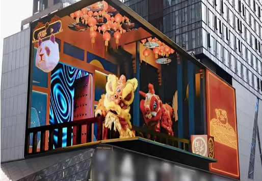 P2.604 HD Indoor Full-Color LED Die-Casting Aluminum Screen Large Electronic Advertising Screen