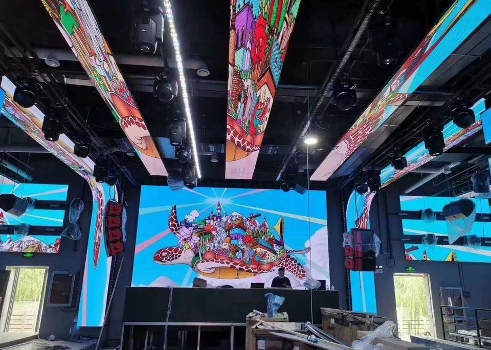 Indoor/Outdoor HD Rental Screen Customizable Full Color Stage Background LED Screen P5 Wide Viewing Angle