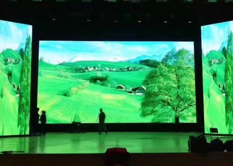 Die Cast Aluminum 8mm Pixel Advertising LED Screen For Digital In Church, Restaurant And Hotel