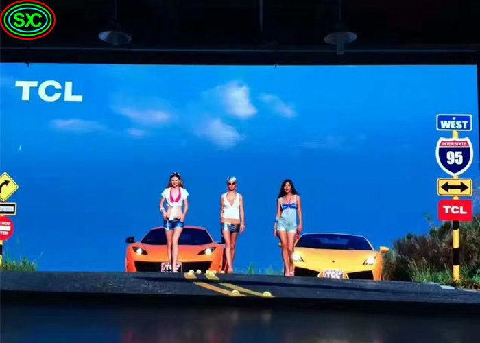 P4.81mm Rental LED Display / Outdoor LED Cabinet Size 500x1000mm / 500x500mm
