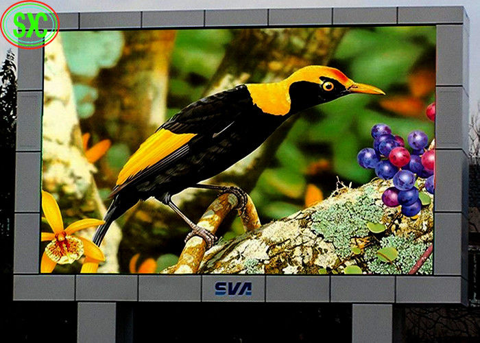 Waterproof Outdoor Full Color P6 LED Billboards TV Display Fixed Installed electronic billboard signs