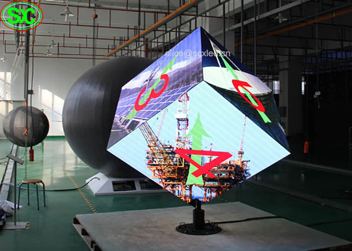 Flexible DJ Stage P5 LED Display Panels 3D Disco  RGB Video for Booth