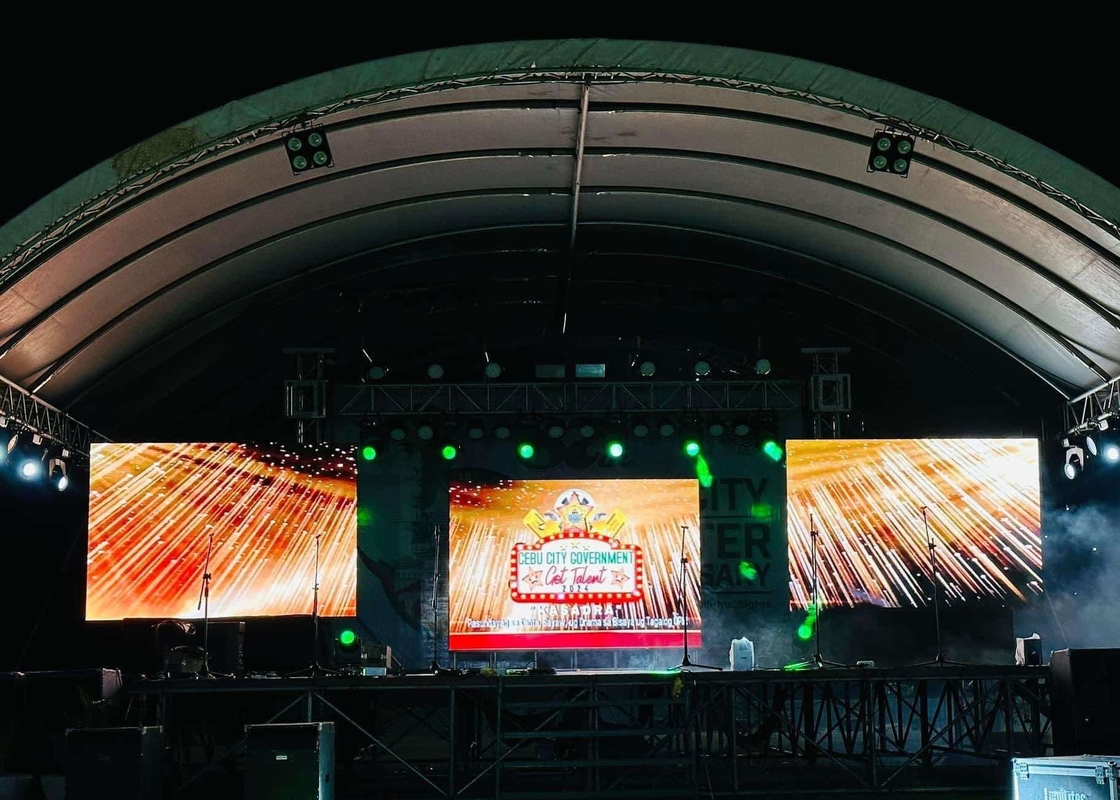 Stage Background Full Color Giant LED Display Screens Indoor P3 Module LED Video Wall