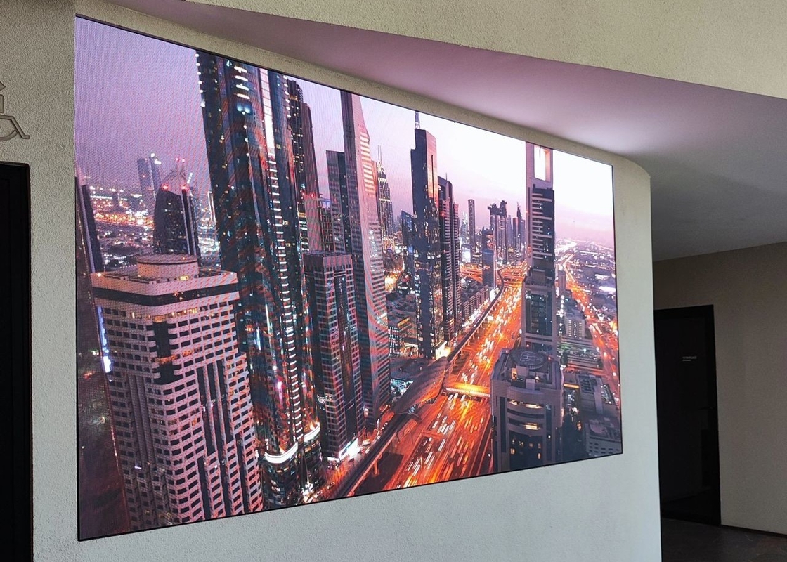 HD Rental Soft Module Flexible LED Curtain Screen Suspended Easy Installation Detachable Ultra Clear