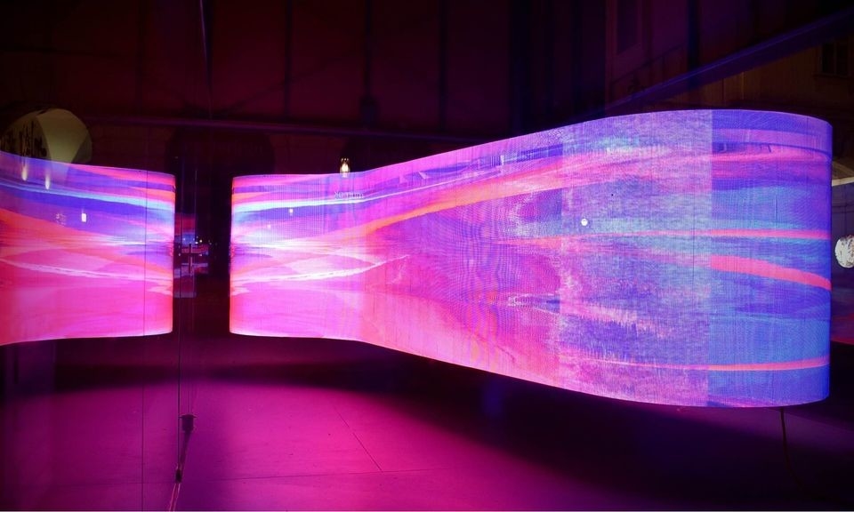 DC5V 40A Outdoor Full Color LED Rental Screen Best Viewing Distance 4m - 200m