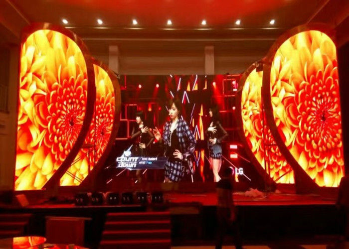 Advertising Stage Led Screens Indoor Hd Video Wall 3mm Pixels High Brightness Shopping Mall