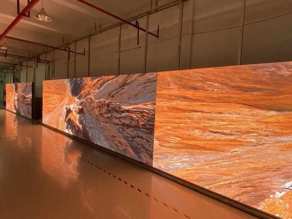 Customized LED Die-Cast Aluminum TV Wall Waterproof Screen / P10 Indoor LED Monitor Rental with Epistar Chip