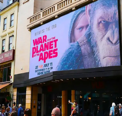 Outdoor Advertising and Score Waterproof Led Billboard Screen with Full Color Capability