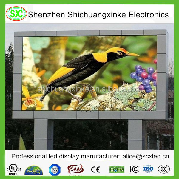 IP65 Protection Level Digital Message Boards 6000nits Brightness for Versatile Outdoor Advertising
