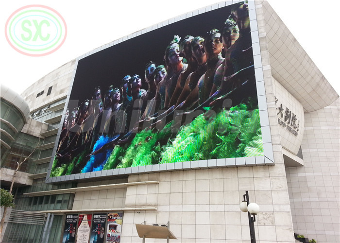 Customizing iron-steel cabinet outdoor fixed installation LED sign LED billboard LED display for advertisement