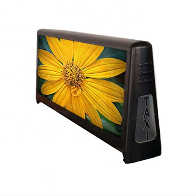 96*32 Cm Outdoor Car LED Sign Display with Asynchronous Control Drive Mode and Easy Installation