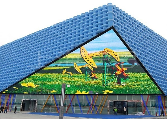 Die-Casting Aluminum Rental Screen RGB Outdoor HD Waterproof LED Video Display , P8 Full Color LED TV Wall Screen