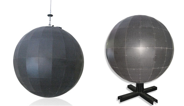 Shopping Mall and Events Sphere LED Screen with Backside Service Maintenance Method Voltage DC5V Easy to Operate