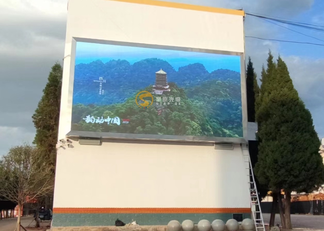 Ultra-Clear, IP65, High Brightness, Outdoor Weather-Proof LED Advertising Screen P10 P12