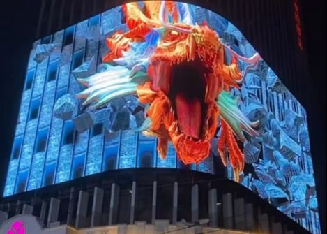 Large Screen Wall LED Display Flexible P4.81 Indoor Fixed/Rental Installation operating temperature range