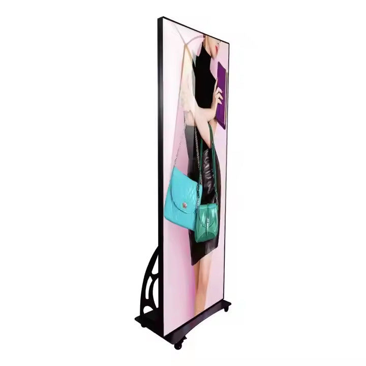 1R1G1B Color Configuration Aluminum LED Poster Display for Effective Advertising Solutions