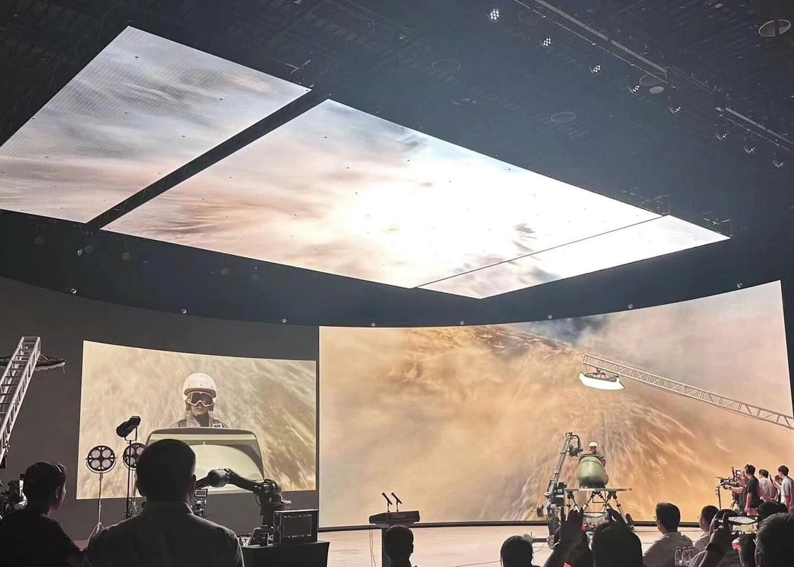 Rental Screen Large Stage LED Screen P5 Full Color High Resolution 1/8 Scan Mode IP65 High Definition