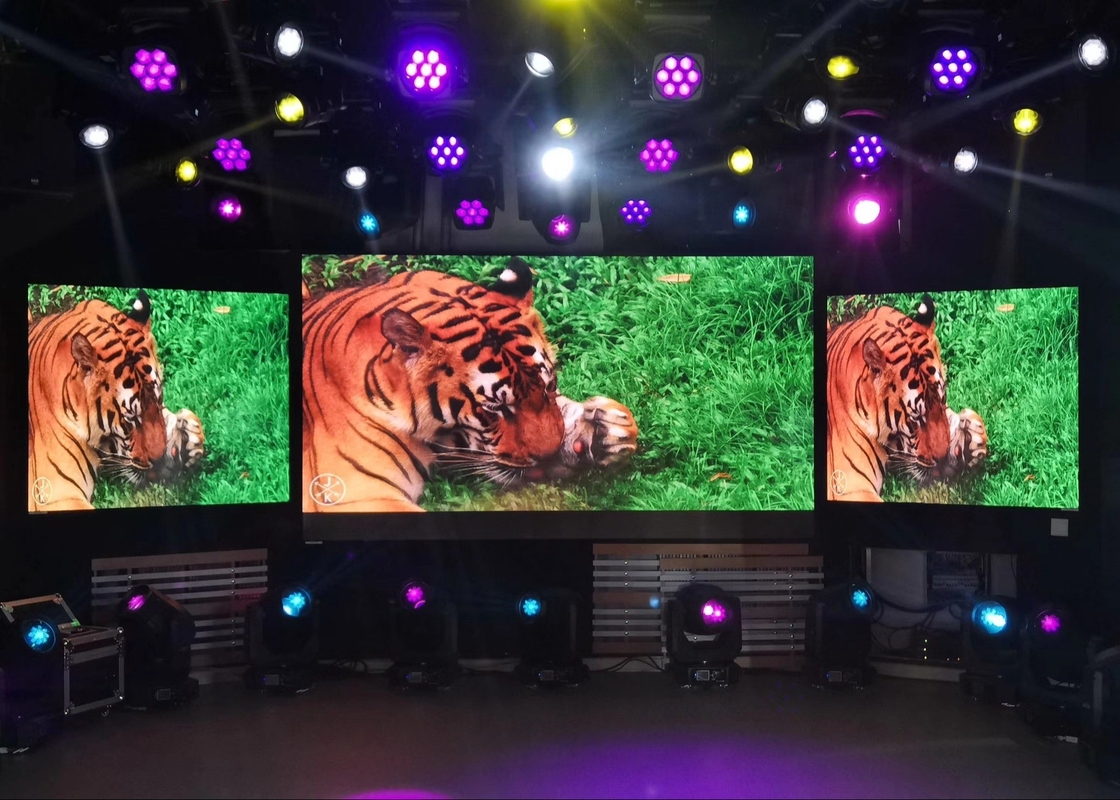 Die-casting Aluminum Led Cabinet and Customized Screen Dimension for Rental Screen Visualizer