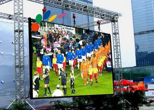 438Watt/m2 Avg Consumption Rental Display Screen with Die-casting Aluminum Cabinet Material