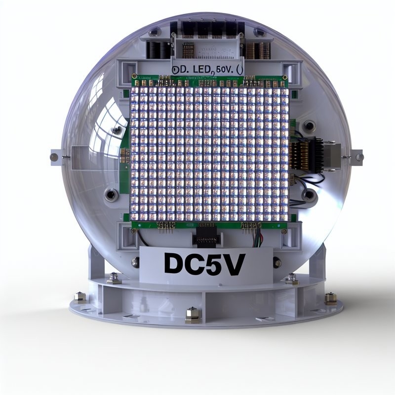 DC5V Ball-Shaped LED Display The Ultimate Choice for Video/Text/Image Display Needs