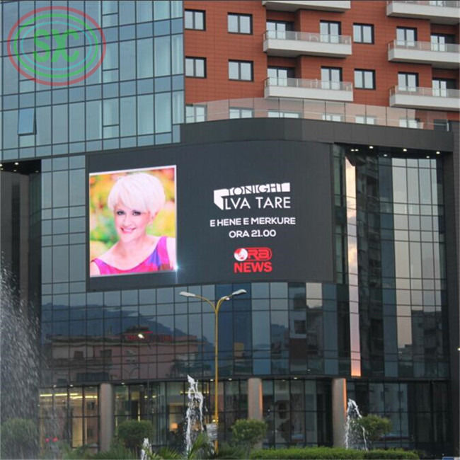 500*500MM Cabinet Size Outdoor Full Color LED Display with Rgb 3in1 Pixel Configuration and 100 Lifespan