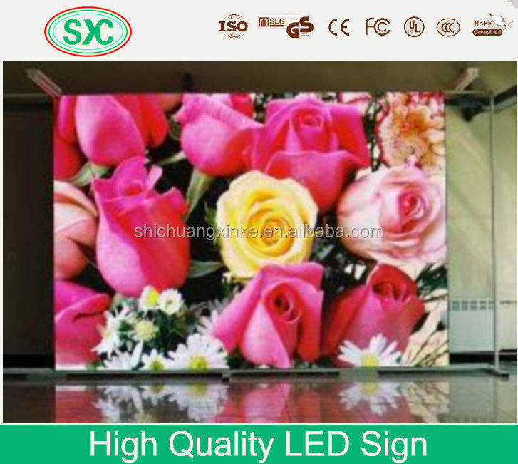 Backside Service Maintenance Method and 320*160mm Module Size for Immobile Led Video Display