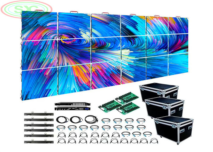 Indoor Full Color LED Display for Concerts and Events 640*640mm P2.5 Seamless Splicing Stage Screen Panel Rental Video Wall
