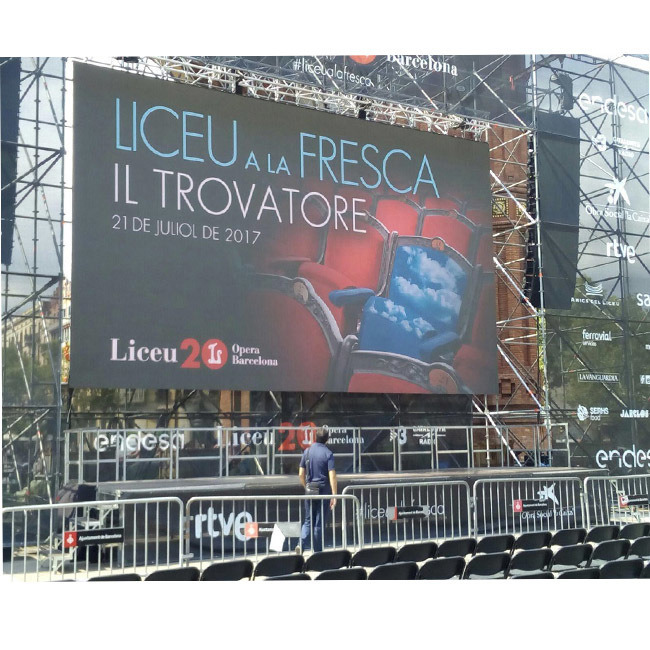 P10 ip65 waterproof rear service open cabinet p10 outdoor full color led screen display led panel 320* 160mm for adverti