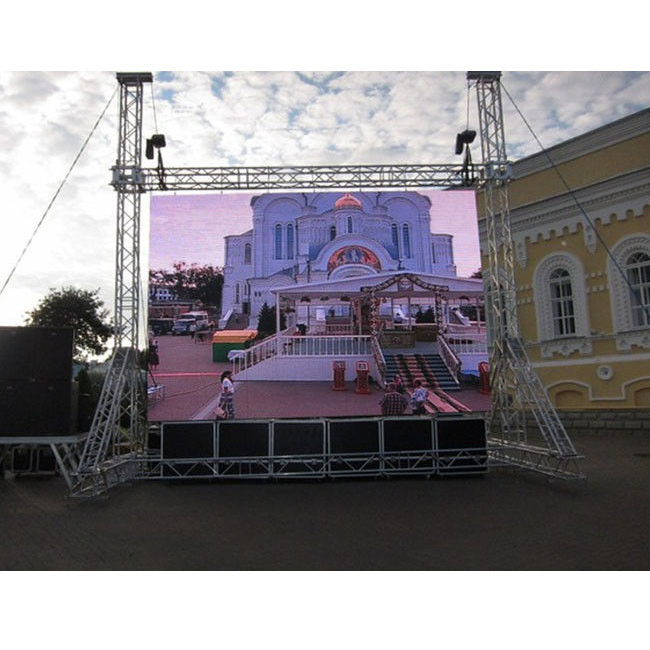 High Refresh Rate and Durable Frame Design for Outdoor Full Color LED Display Screen
