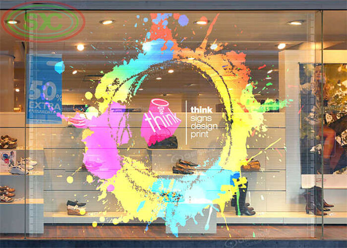 LED Display with High Transparency Rate and Stretch Aluminum Strip Design for Excellent Cooling Performance