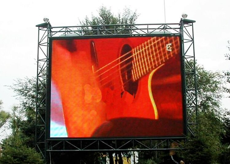 waterproof ree open cabinet p6 outdoor full color led screen display