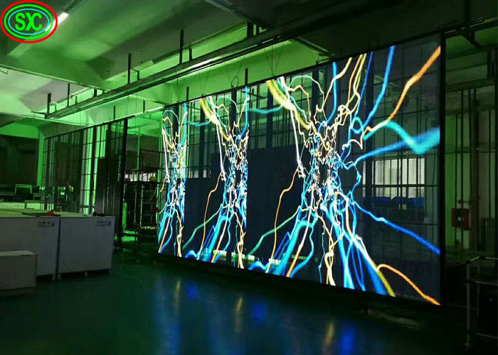 P3.91 Glass Transparent LED Display High Brightness For Window Display glass led display