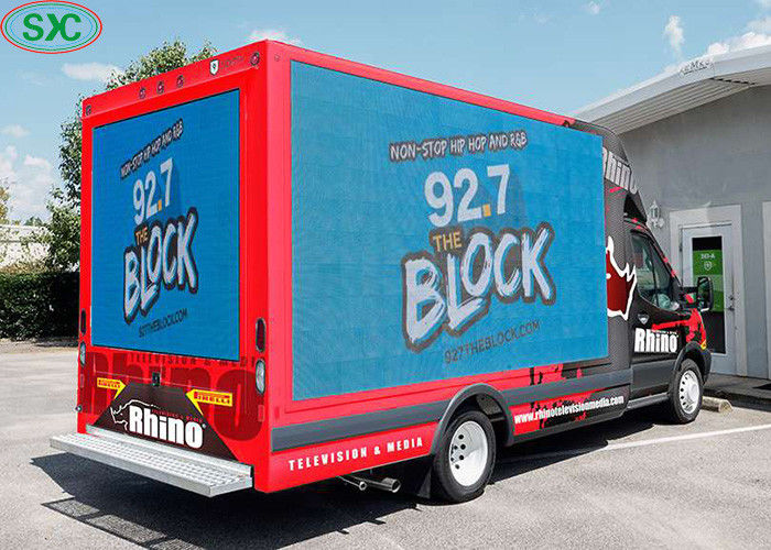 60Hz Frame Rate Mobile Truck LED Display for Computer Synchronous Control and Truck-mounted Installation