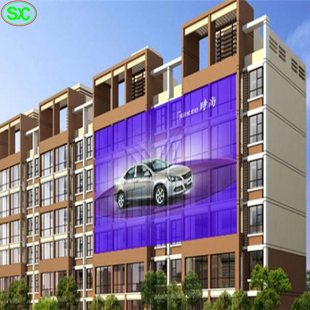 Advertising IP65 p6 flexible led curtain screen stage aluminum led mesh curtain screen