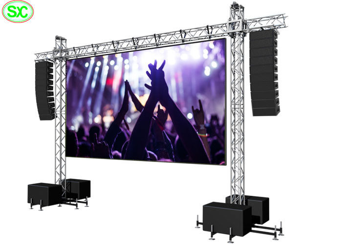 P4 outdoor indoor Stage led screen for rent led backdrops for stage
