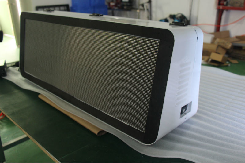 Oudoor P6 HD Full Color LED Car Roof Sign Display IP65 Waterproof