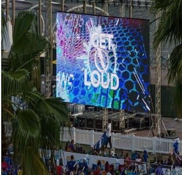 Lightweight 11.5KG Cabinet Commercial LED Display Screen With 16.7 Trillion Colors