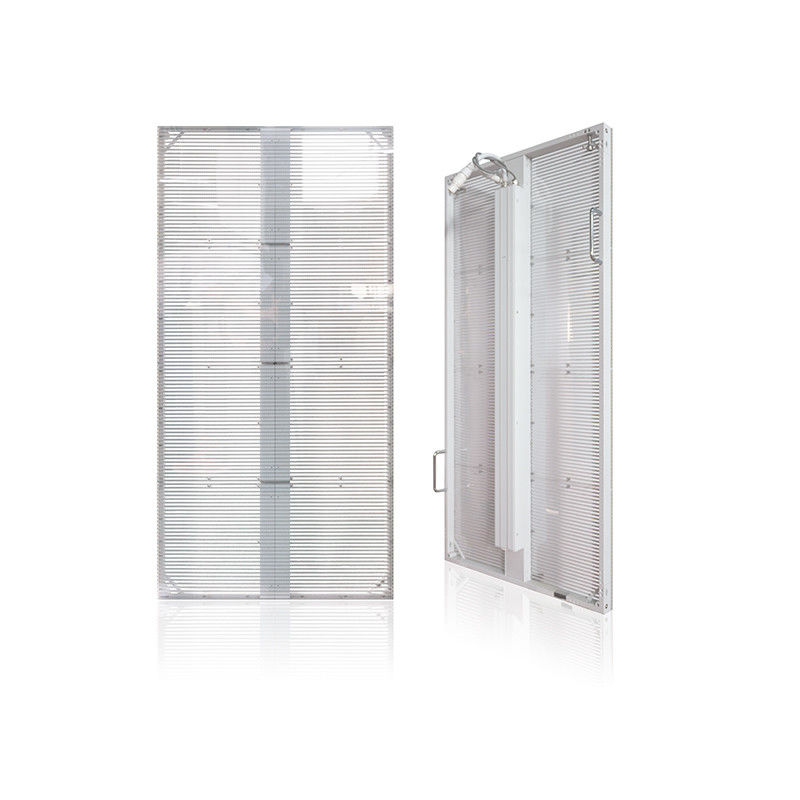 Light Weight Transparent Led Video Wall Mesh Billboard Glass Display waterproof transparent led video wall