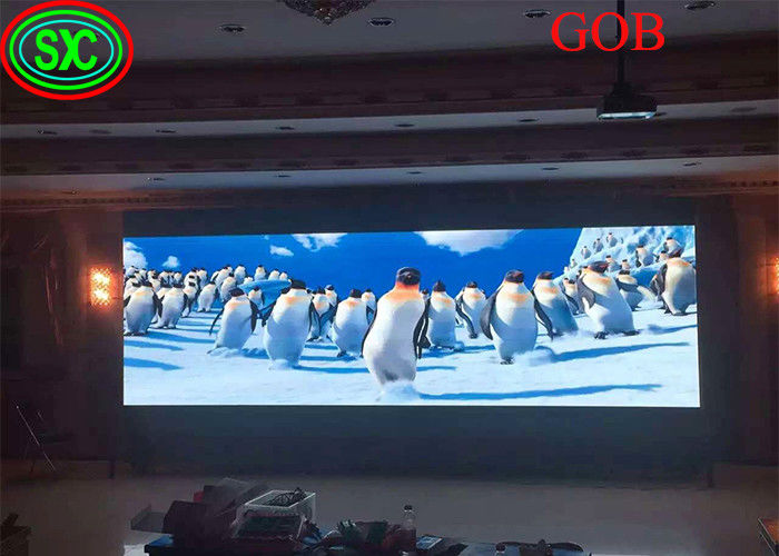 Fixed Led Display video wall led GOB COB technology with CE ROHS FCC CB Certificates
