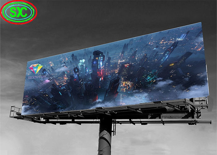 Fixed SMD Wifi Billboard P4 P5 P6 P8 P10 Giant LED Display Waterproof HD Customizable