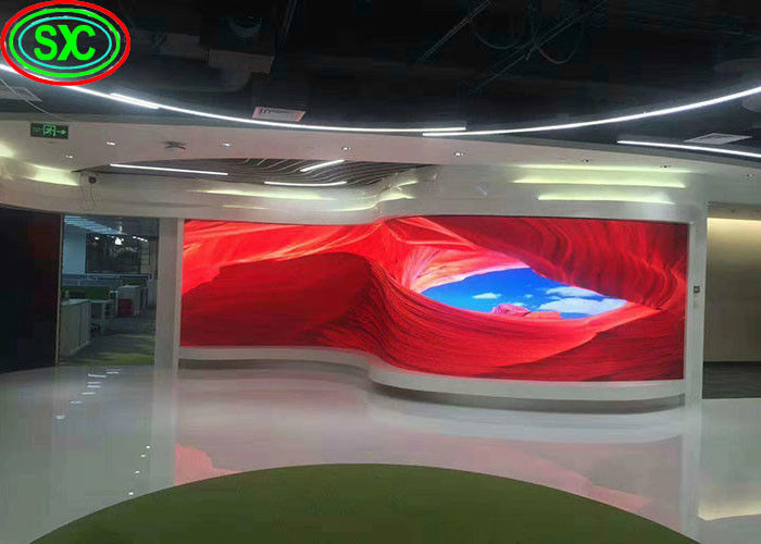 Customized P6 Indoor LED Stage Screen Rental / RGB LED Display Boards With Remote Controls