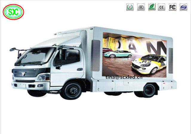 Full Color Led Mobile Truck P5 Mobile LED advertise bilboards screen outdoor