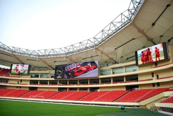 P10 Outdoor Full Color Stadium LED Display SMD 3535 IP65 Waterproof