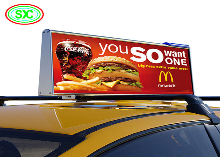 DC 5V Voltage Car LED Sign Display with 1R1G1B Configurations and Animation Display Function
