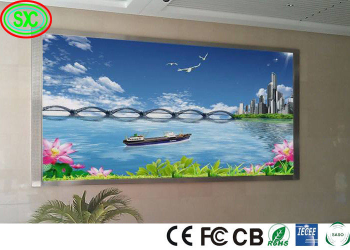 Fixed Pitch 2.5mm LED Video Wall Panel, Church Giant Smd Full Color Indoor Advertising
